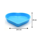 8064 Silicone Heart Shape Silicone Bakeware Cake Mold Cupcake/Muffin Mould  (Pack of 1)