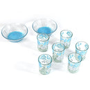 7137 Bowl & Glass Set New Design Decorative Set For Home & Kitchen Use 