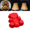 2682 Silicone Animal Mould Cake Mould Chocolate Soap Mould Baking Mould Soap Making Candle Craft (Animal Mould) (Set of 4) 