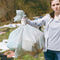 9229 White 4Roll Garbage Bags/Dustbin Bags/Trash Bags 4x25cm 