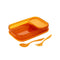 2044 Premium Lunch Box for kids for school and picnic. Containers with Spoon and fork. 