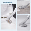 6059 Golf Shape Toilet Cleaner Brush  & Magic Sticker Holder