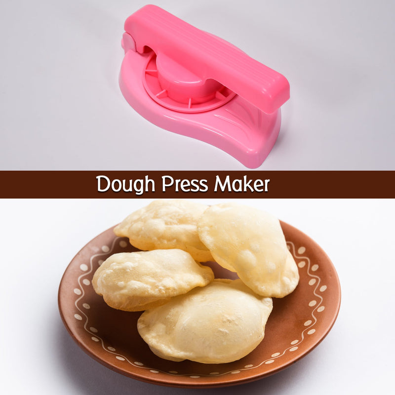 2248 Puri Maker Press Machine With Manual Handle, Paratha, Chapati Unbreakable Puri Press Machine, Chapati Maker Dough Press. 
