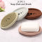 6137 2 in 1 Silicone Cleaning Brush used in all kinds of bathroom purposes for cleaning and washing floors, corners, surfaces and many more things.  