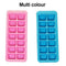 1196 Ice Cube Trays  14 Cavity Per Ice Tray [Multicolour] - 