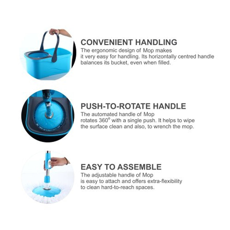 4798 Plastic Jali Bucket Mop used in all kinds of household and official bathroom purposes for cleaning and washing floors and surfaces.  