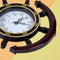4944 Anchor Shape Wall Clock Size 28x23x5cms 