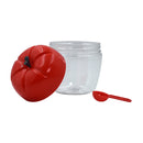 2110 APPLE Plastic Jar/Container with Apple Shape for Kitchen Storage 