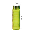 5270 Water Bottle Bubble Shape Designer Water Bottles for Fridge School College Use, Capacity 1000ml ( 3 pc ) 