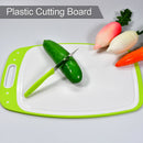 8136A Vegetables and Fruits Cutting Chopping Board Plastic Chopper Cutter Board Non-slip Antibacterial Surface with Extra Thickness 