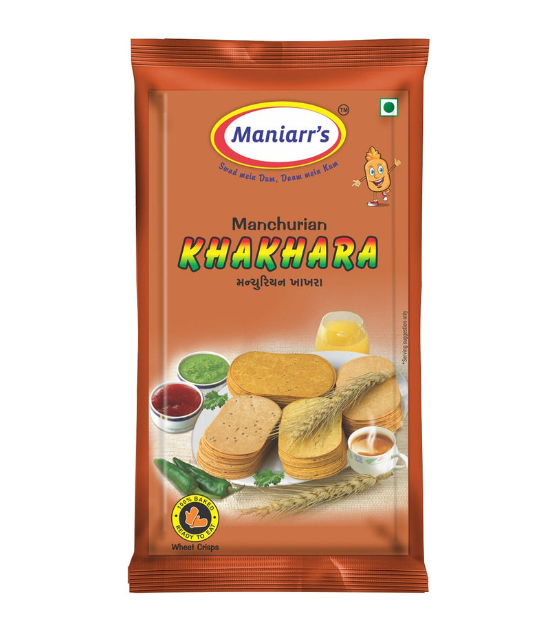Maniarrs Gujarati Cuisine - Mix Flavour Combo Khakhra 16 Flavors In 16 Packs, 360 Grams (A1+A4)