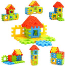 3910 72 Pc House Blocks Toy used in all kinds of household and official places specially for kids and children for their playing and enjoying purposes.  