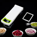 5233 2-in-1 Vegetable nicer dicer Chopper Set for kitchen 