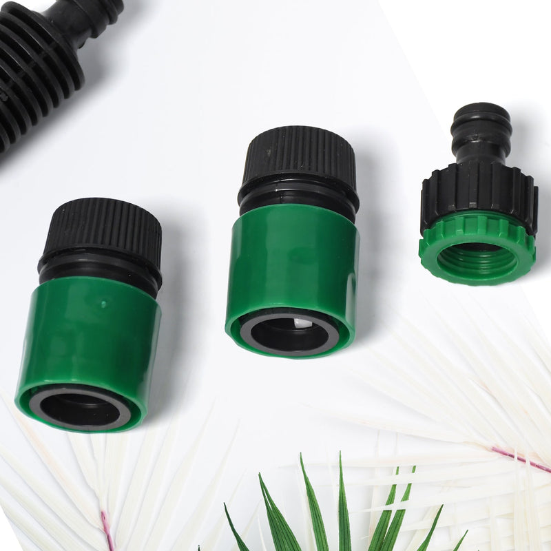 1796 Water Hose Pipe Tap Nozzle Connector Set Fitting Adapter Hose lock Garden Water Hose Pipe Tap Nozzle 