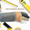 0716A Industrial Heavy Duty Welding Leather Glove With Inner Lining, Heat And Abrasion Resistance Glove 