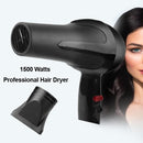 0386 1500 Watts Professional Hair Dryer 2888 (Black) - 