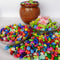 4979 Decorative Stones and Pebbles for Garden, Vase Fillers Multicolor. ( Approx - 195 Pebbles) 