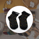 7344 Women's Crew Socks With fresh little flowers Printed ,high quality socks (Pack Of 20Pair)