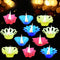 6004A Candle Cup with Multi Shape  (Multicolor)