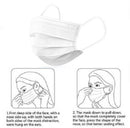 1396 Disposable Elastic Ear Loop Face Mask - 