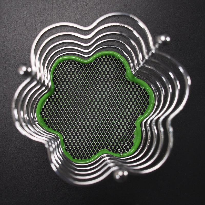 5263 Spoon Holder Stainless Steel Cutlery Holder Round Shape Multi Use Stand 