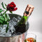 2333 Stainless Steel Sealed Sparkling Champagne Bottle Stopper Small size 