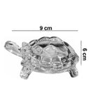 1194 Crystal Glass Turtle-Tortoise for Feng Shui and Vastu - 