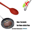 5397 Multi Purpose Heat Resistance Silicone Spatula Turner Non-Stick Silicone Kitchen Tools. 