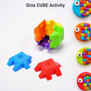4463 Octa Cube Activity Cube - Multicolor 