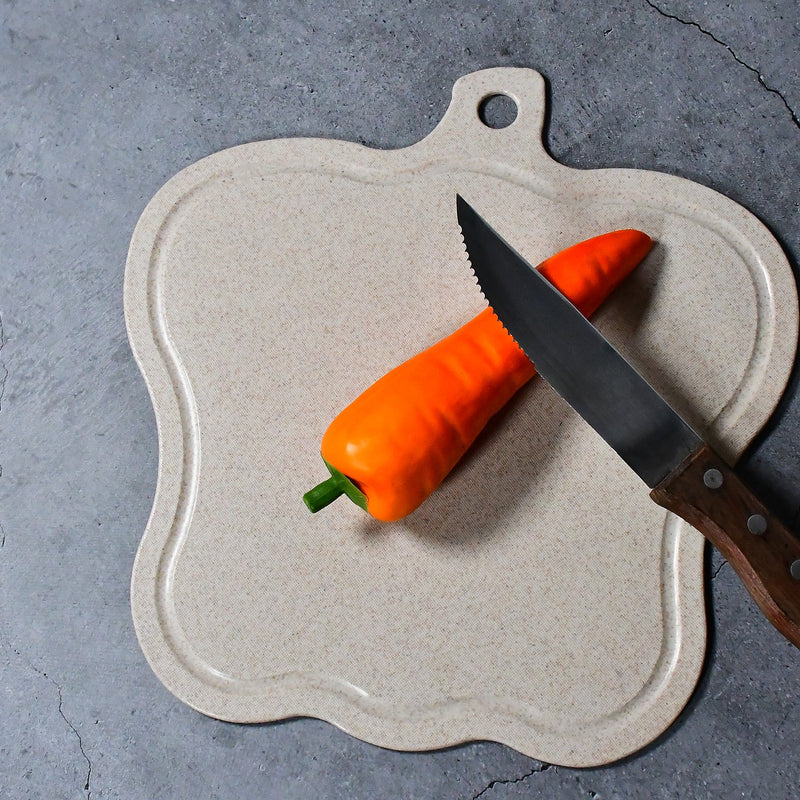 2057 FANCY KITCHEN CHOPPING BOARDS CUTTING BOARD PLASTIC WITH HANGING HOLE FOR REGULAR USE 
