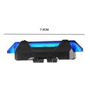 1617 Rechargeable Bicycle Front Waterproof LED Light (Blue) - 