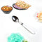 0161 STAINLESS STEEL SPOON WITH PLASTIC COMFORTABLE GRIP DINING SPOON 