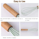 7107 Whisk Wood Handle hand Bender ( 1 pcs ) 