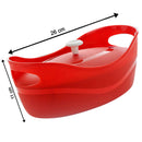 2253 Multipurpose Vegetables and Fruit Plastic Storage Bowl with Cap - Opencho