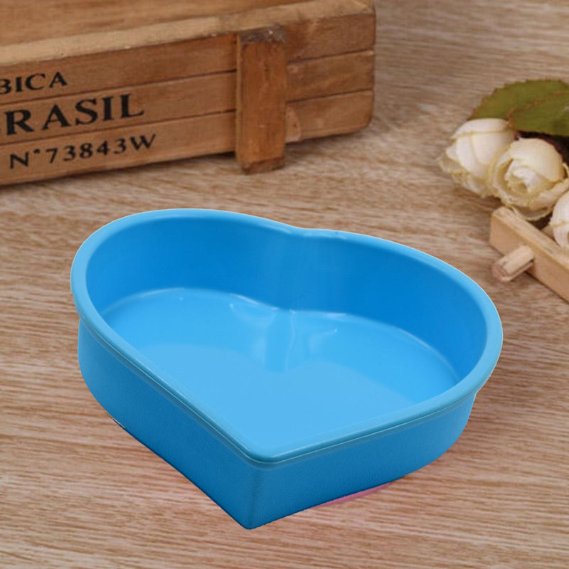 8064 Silicone Heart Shape Silicone Bakeware Cake Mold Cupcake/Muffin Mould  (Pack of 1)