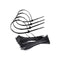 9019 100 Pc Cable Zip Ties used in all kinds of wires to make them tied and knotted etc.  