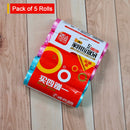 9251 5Roll Garbage Bags/Dustbin Bags/Trash Bags Pack of 45x50cm 