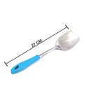 7042 SS Flat Serving Spoon N2 used in all kinds of household and official kitchen places for serving and having food stuffs and items.  