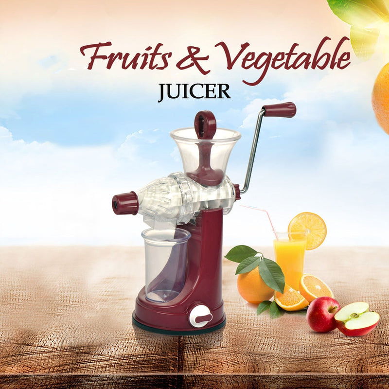 2229 Manual Juicer for Fruits and Vegetable Juice Hand juicer Fruit juicer Juice Extractor Instant Juice Orange juicer Steel 