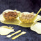 2752A Apple Shape 2Piece Serving Set of Bowl with Spoon & Tray. Dinnerware Serving Snacks & Pickle 