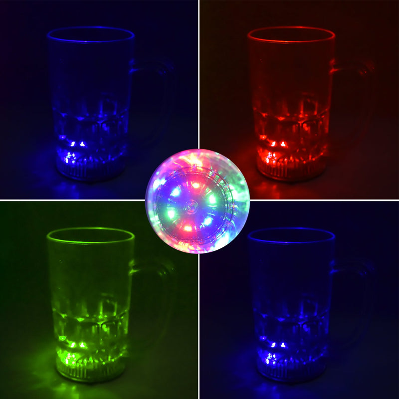 0620 Plastic Rainbow Magic Color Cup with LED Light