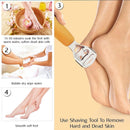 2099 Stainless Steel Callus Corn Hard Skin Remover Plastic Handle Foot Rasp Heel File Scrubber Pedicure Nail Care Tool Rub feet Tool. 