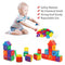 8038  Blocks House Multi Color Building Blocks with Smooth Rounded Edges (110Pc Set)