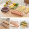5248A REFRIGERATOR ORGANIZER BINS STACKABLE FRIDGE ORGANIZERS FOR FREEZER, KITCHEN, CABINETS BOX 