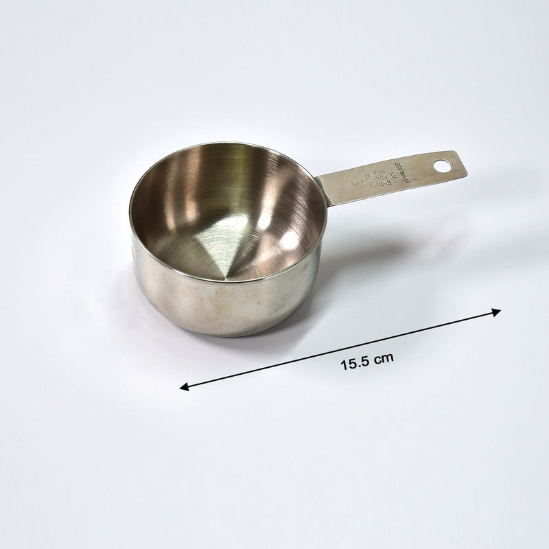 2111 Oil Measuring Cup Stainless Steel. Measuring Cup with Handles. 1Pc 250Ml 