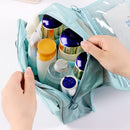 7292 Men's and Women's Waterproof Foldable Multifunction Portable Travel Toiletry Kit Cosmetic Makeup Pouch Organizer Bag 