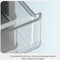 1143 Cartoon Desktop Storage Box Transparent Small Drawer Desk Plastic Mini Storage Box Rabbit Stationery Storage Box 