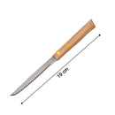 2570 Cooking Light Premium Steak Knife Set of 4pc Serrated Edge, Riveted Construction, Ergonomic Handles. 