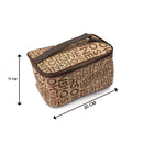 6065 Portable Makeup Bag widely used by women’s for storing their makeup equipment’s and all while travelling and moving.