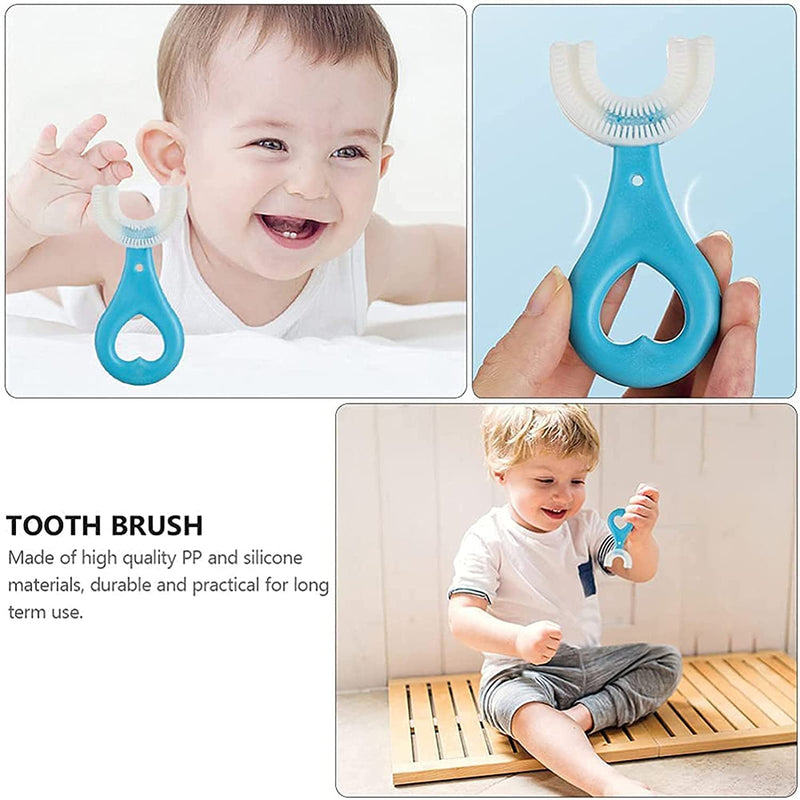 4774 Kids U S Tooth Brush used in all kinds of household bathroom places for washing teeth of kids, toddlers and children’s easily and comfortably.